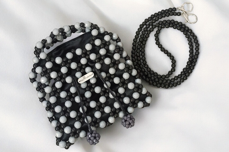 کیف مرواریدی دست ساز