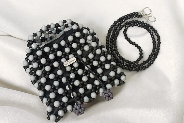 کیف مرواریدی دست ساز