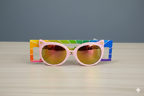 عینک آفتابی original بچه گانه مدل گربه ای _ سبک و مقاوم